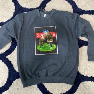 Rick & Morty Supreme Crewneck